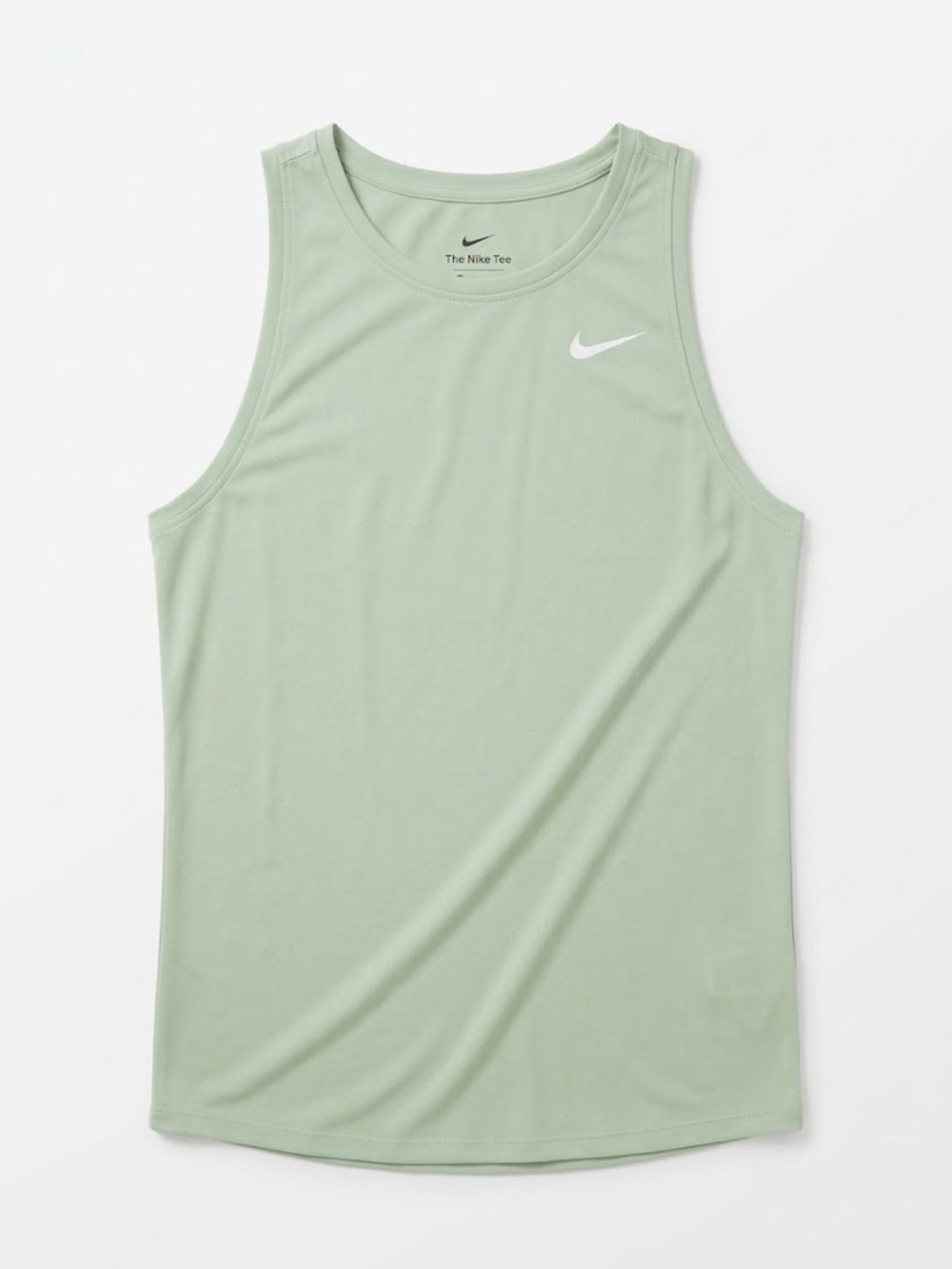 Nike Dri-FIT Sage Green Tank Top M Clean Girl Athleisure Workout Gym